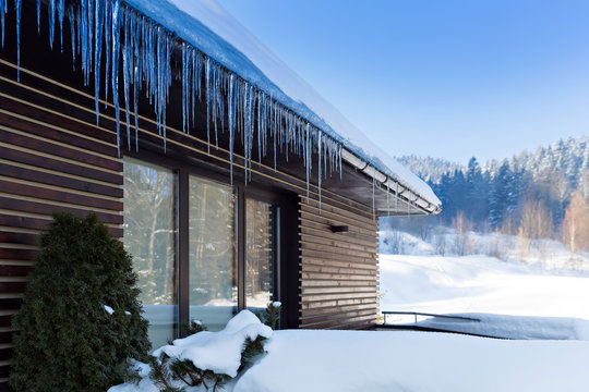 Fototapeta beautiful winter landscape