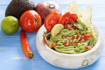 Guacamole Mexican food
