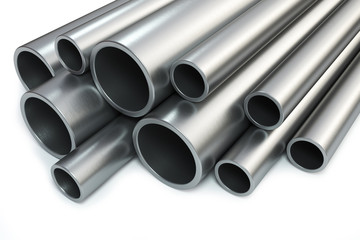 Heap steel pipes