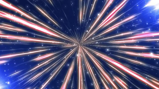 放射 光線 CG