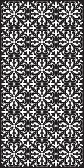 Fototapeta premium Rectangular lattice pattern background in oriental style. Arabesque.