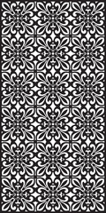 Rectangular lattice pattern background in oriental style. Arabesque.
