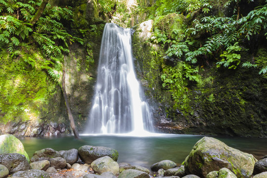 Salto do Prego Wasserfall - Azoren