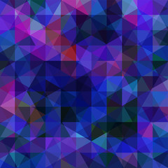 Obraz premium Abstract geometric style dark blue background. Business background Vector illustration