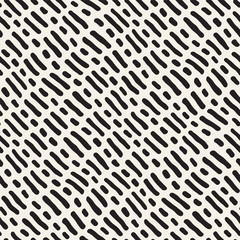 Abstract Background With Rounded brush strokes. Doodle Vector Seamless Pattern.