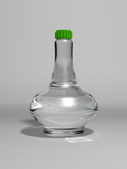 glass bottle