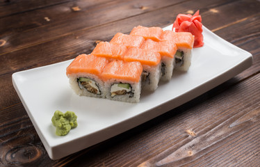 Philadelphia classic. Salmon, Philadelphia