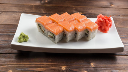 Philadelphia classic. Salmon, Philadelphia