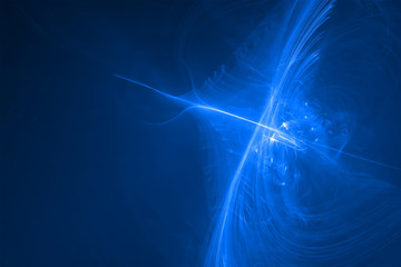 blue glow wave. lighting effect abstract background for your business.