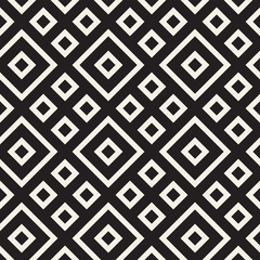 Maze Tangled Lines Contemporary Graphic. Abstract Geometric Background Design. Vector Seamless Pattern.