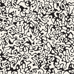 Fototapeta na wymiar Noise Grunge Abstract Texture. Vector Seamless Black And White Pattern.