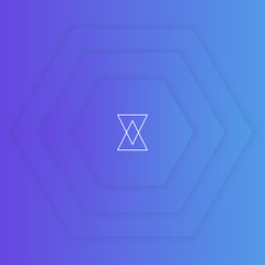 Flat background for web elements