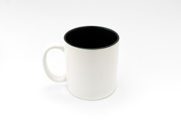 empty white mug