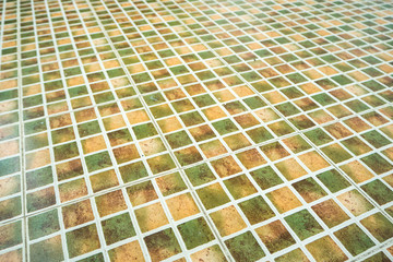 Floor tile pattern.