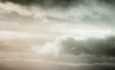 Obraz premium Dark Clouds and Sunlight Abstract Background