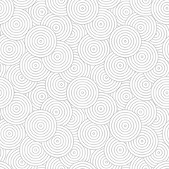 Circles geometric pattern - seamless.