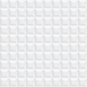 White ceramic cubes texture - seamless. © ExpressVectors