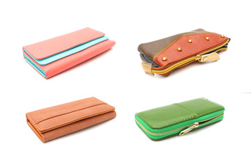 group purse on isolated