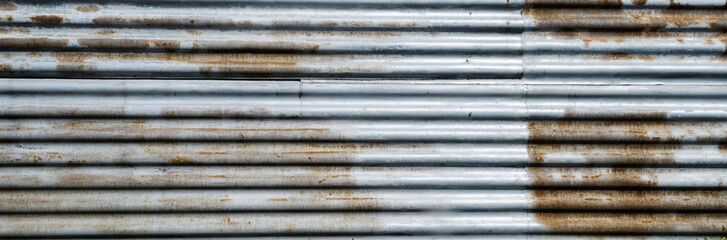 serveuse old rusty galvanized iron sheet