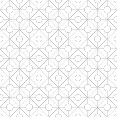 Geometric ornamental pattern - seamless.