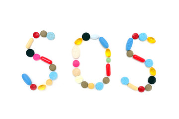sos pills text