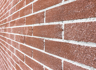 Closeup brick wall texture