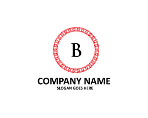 B Letter Chain Logo