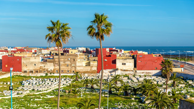 Cityscape of El Jadida town in Morocco