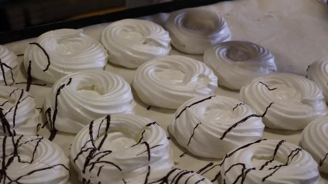 White sweets