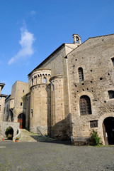 Fototapeta na wymiar Cattedrale di Santa Maria - Anagni - Frosinone - Lazio - Italia