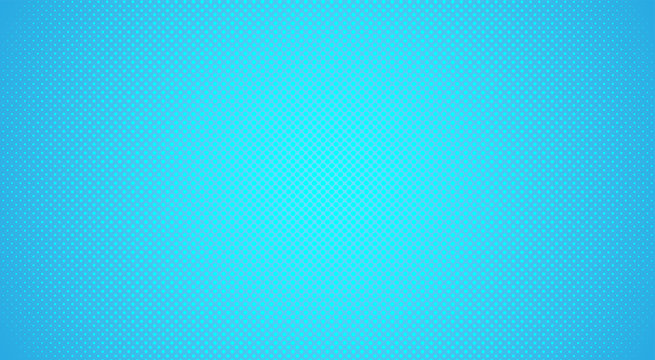 Blue Halftone Background. Vector Illustration.