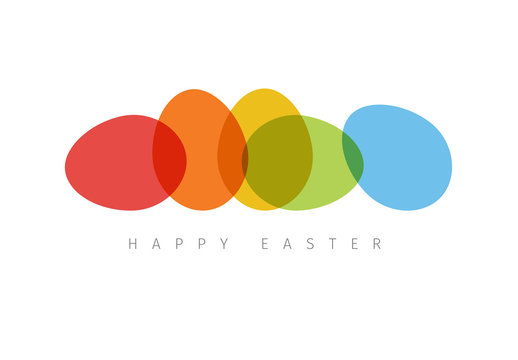 Minimalist Easter Card Layout