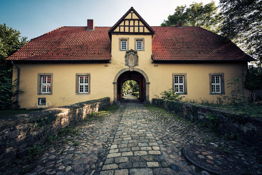 Kloster in Bramsche Malgarten, Deutschland, Landkreis Osnabr&uuml;ck