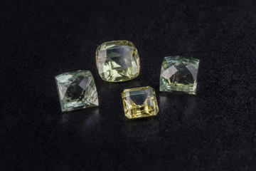 Berill mineral, stone is used in jewelry