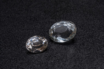Mineral Topaz, is used as a jewelry stone