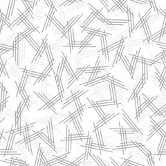 Geometric seamless pattern with endless lines.