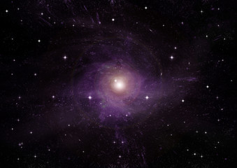 Fototapeta premium galaxy in a free space