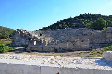 Site antique de Patara en Turquie 