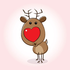 Rudolph the Red Heart Nosed Reindeer