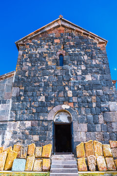 Surb Araqeloc and Astvatsatsin old Sevanavank church monastery, Sevan, Armenia
