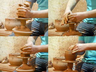 Making of pottery