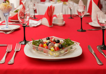 salad of fresh vegetables