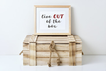 text live out of the box