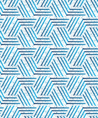 Abstract seamless pattern of a plurality of triangles and stripes. Textured background.