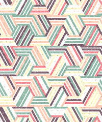 Fototapety  Abstract seamless pattern of a plurality of triangles and stripes. Textured background.