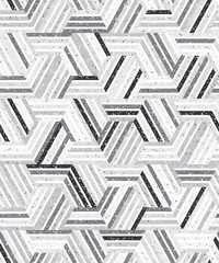 Abstract seamless pattern of a plurality of triangles and stripes. Textured background.