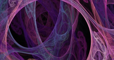 fractal purple communications - abstract background

