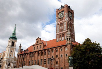 Ratusz Staromiejski, Toruń, Polska, Old Town Hall - monument Unesco in Torun, Poland 