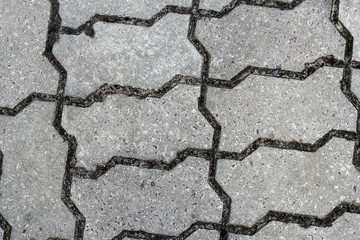 Obraz premium texture of concrete slabs on track