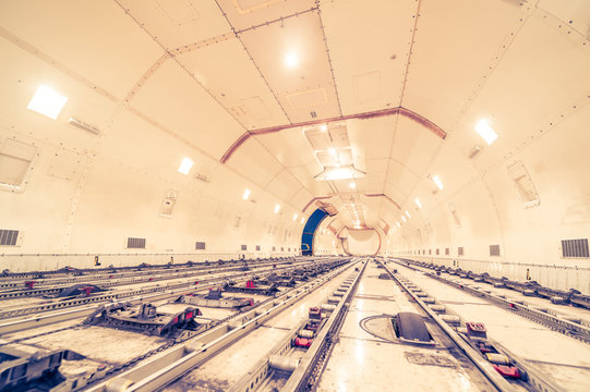 air cargo freighter - retro vintage filter effect - Powered by Adobe